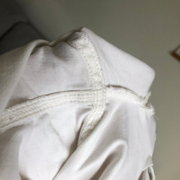 JONES NEW YORK White Lexington Skinny Cropped Jeans Coastal Beach Women's Size 8 - Picture 6 of 15